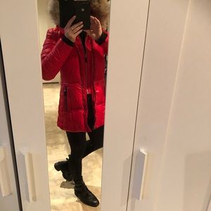 Dawn filled winter jacket